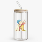 Банка с бамбуковой крышкой