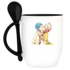 Кружка с ложкой