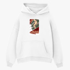 Толстовка худи оверсайз