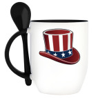 Кружка с ложкой