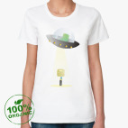 Женская футболка органик