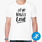 Мужская спортивная футболка