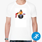 Мужская спортивная футболка