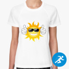 Женская спортивная футболка