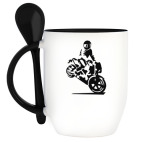 Кружка с ложкой