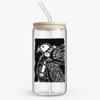 Банка с бамбуковой крышкой