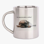 Кружка металлическая