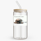 Банка с бамбуковой крышкой