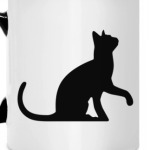 Черная кошка