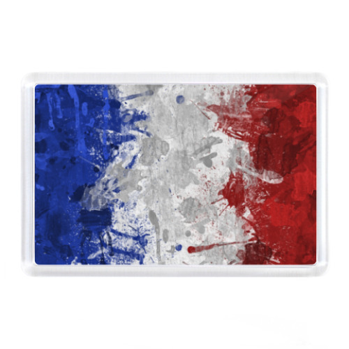 Магнит с принтом Франция