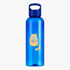 Прозрачная спортивная бутылка