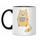 Кружка двухцветная