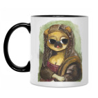 Кружка двухцветная