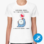 Женская спортивная футболка