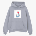 Толстовка худи оверсайз