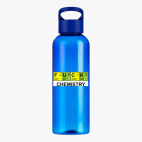 Прозрачная спортивная бутылка