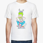 Фрик на мопЭде