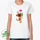 Женская футболка органик