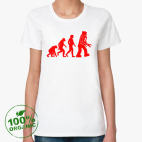 Женская футболка органик