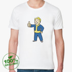 Мужская футболка органик