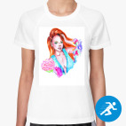 Женская спортивная футболка