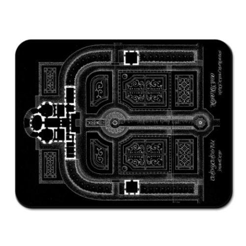 Коврик для мыши с принтом  Чертеж