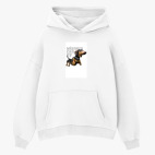 Толстовка худи оверсайз