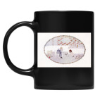 Кружка цветная UV-DTF