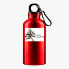 Металлическая бутылка 400 мл UV-DTF