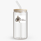 Банка с бамбуковой крышкой