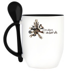 Кружка с ложкой