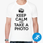 Мужская спортивная футболка