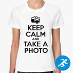 Женская спортивная футболка