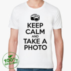 Мужская футболка органик