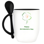 Кружка с ложкой