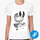 Женская спортивная футболка