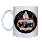 Кружка серебристая American Horror Story season 4