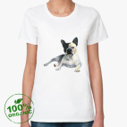 Женская футболка органик