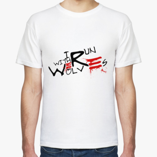 Футболка с принтом Werewolf