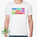 Мужская футболка органик