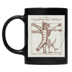 Кружка цветная UV-DTF