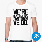 Мужская спортивная футболка