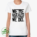 Женская футболка органик