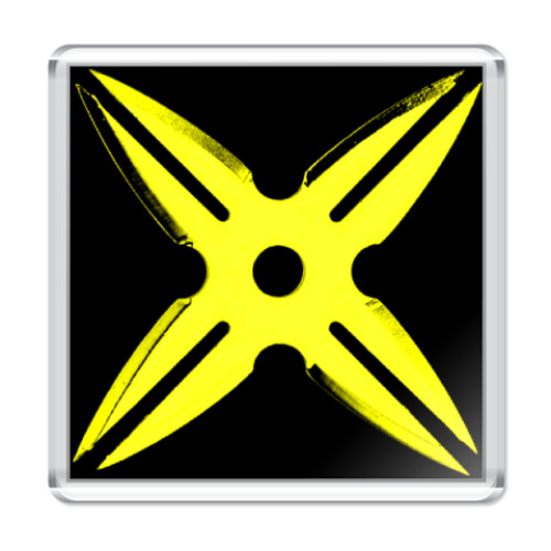 Магнит с принтом   Shuriken
