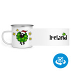 Эмалированная кружка (круговая запечатка) Christmas Ireland