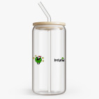 Банка с бамбуковой крышкой