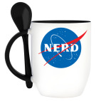 Кружка с ложкой