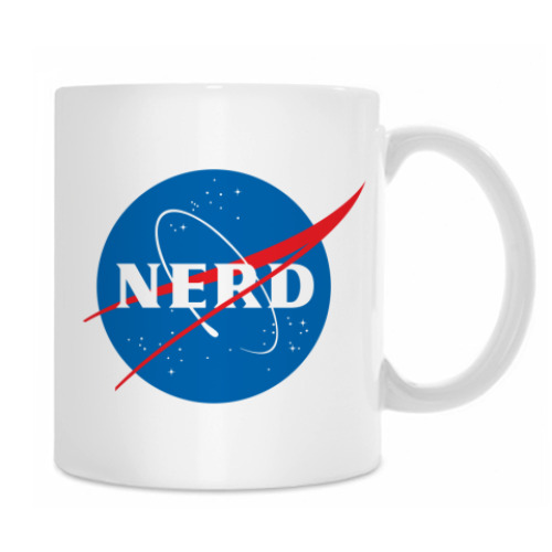 Кружка с принтом Нерд
