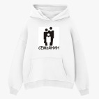 Толстовка худи оверсайз