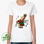 Женская футболка органик